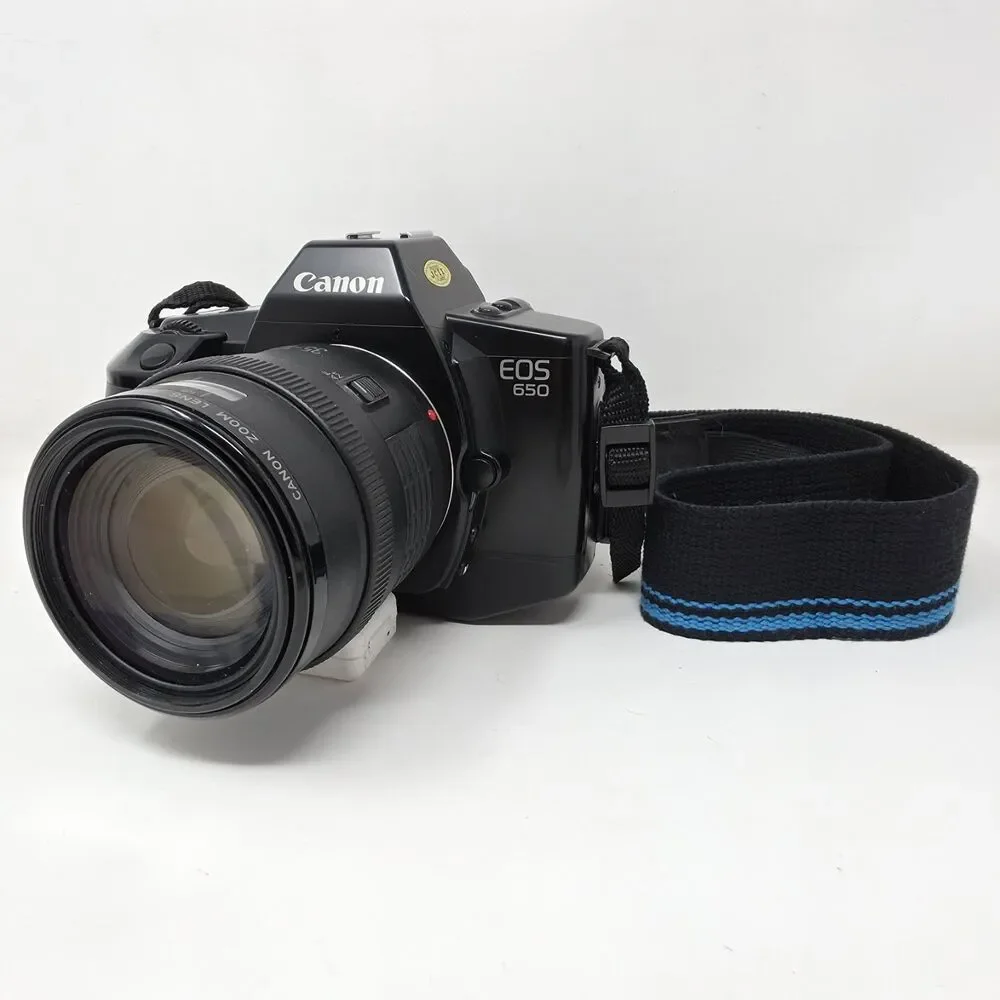 Canon EOS 650 35mm SLR Film Camera w/ EF 35-105mm f/3.5-4.5 Zoom Lens Tested